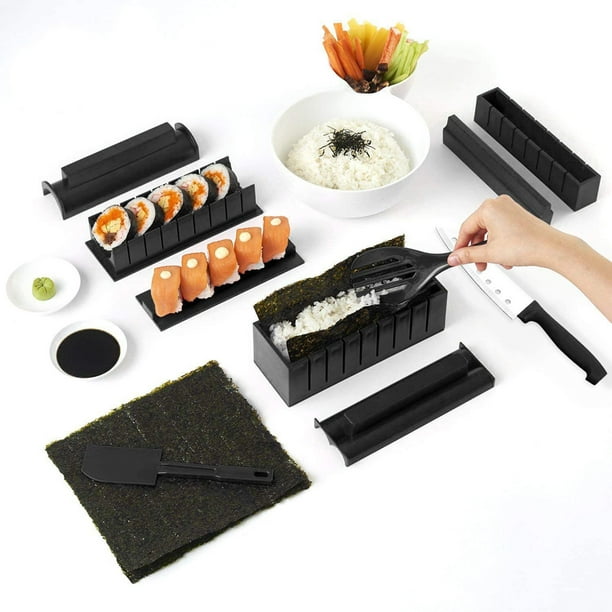 Máquina para hacer rollos de sushi DIY Molde para rollos de arroz Cortador  perfecto Máquina para hacer sushi fácil Máquina para hacer rollos de sushi  Gadget de cocina JAMW Sencillez