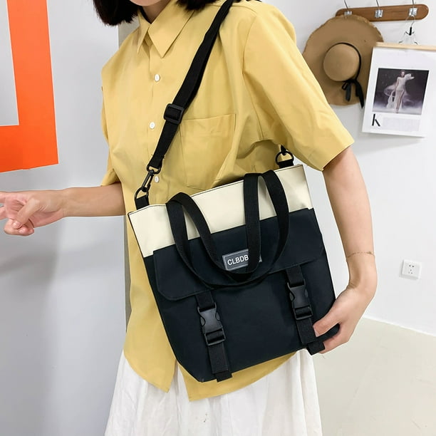  Mochila de lona de moda para mujer, mochila casual  multifuncional, bolso de hombro de gran capacidad, D-001 : Ropa, Zapatos y  Joyería
