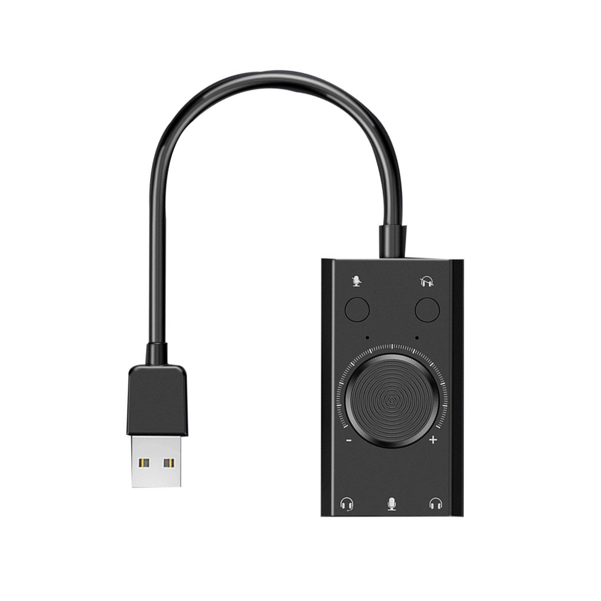 Microfono PC para computadora o celular botón silencio jack 3.5mm