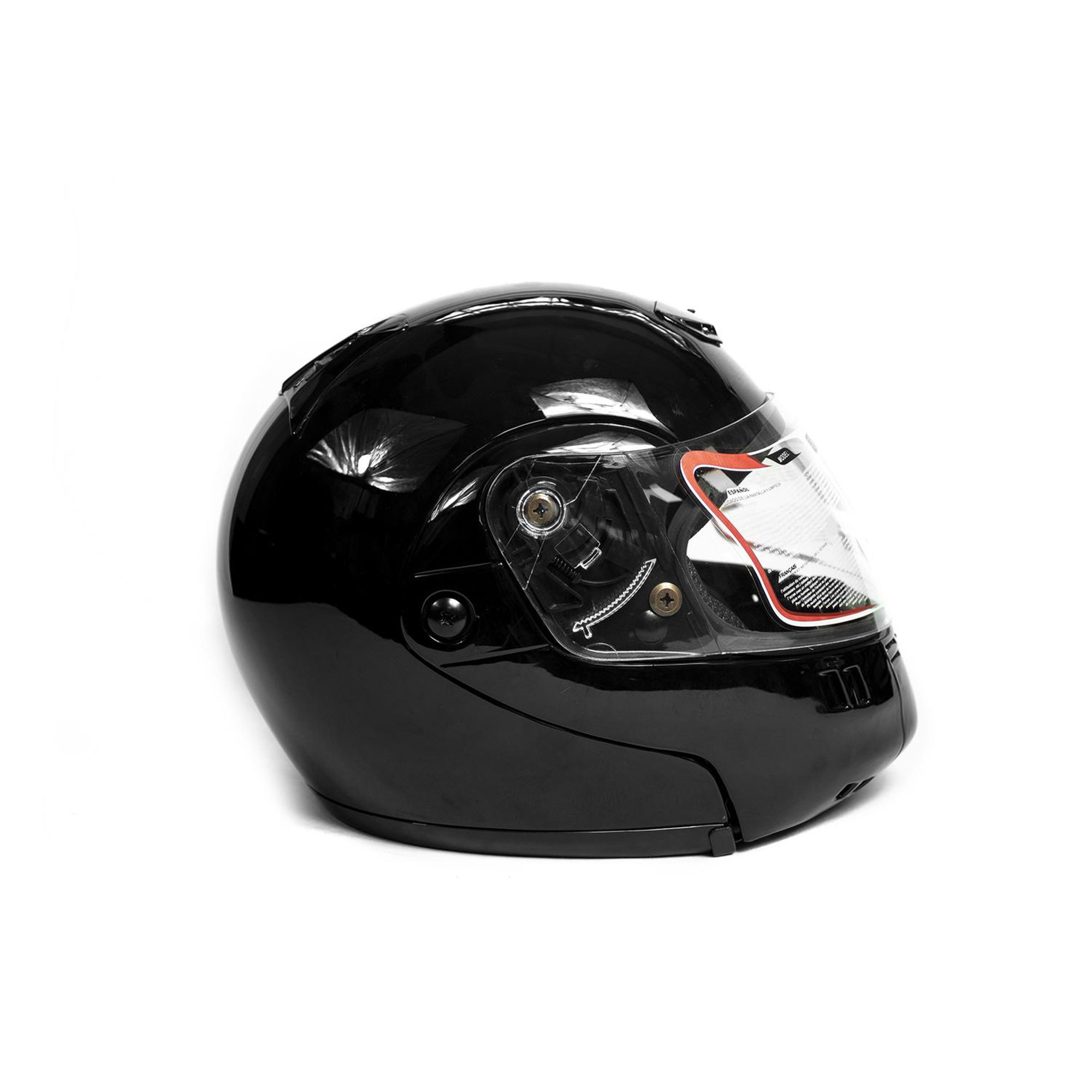 Casco Infantil Para Moto Kinlley K301 Integral Talla Xl Color Rojo