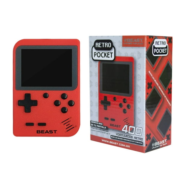 Consola Estilo Game Boy Retro 400 Juegos