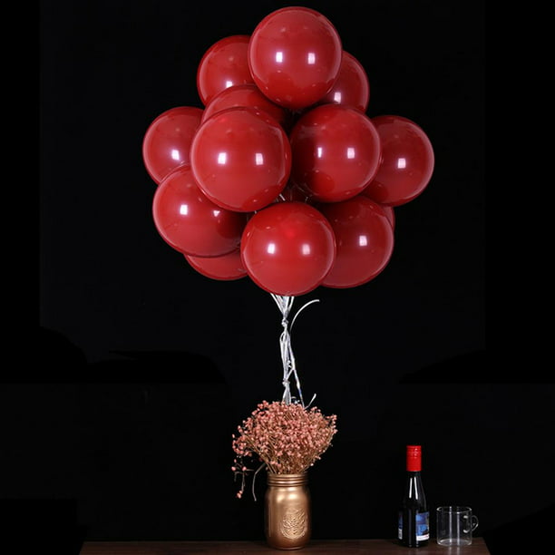 Globo de latex Rojo (30 cm) (con helio + $35), globo 
