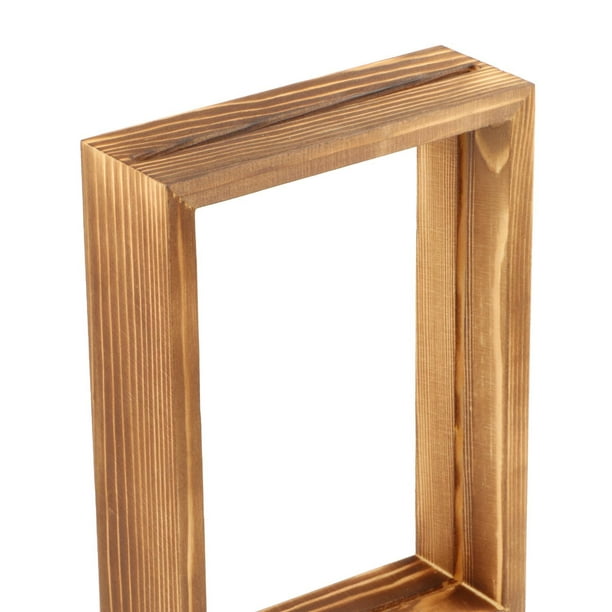 Mira Marco de madera Auray 30x45 cm - marrón - Cristal estándar