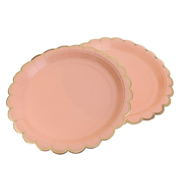 Comprar Plato Desechable Dorado 10 Unidades-7 Pulgadas