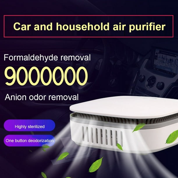 Purificador De Aire Mini filtro de aire limpieza olor ozono purificador de  aire ozono desodorante para el hogar regalo