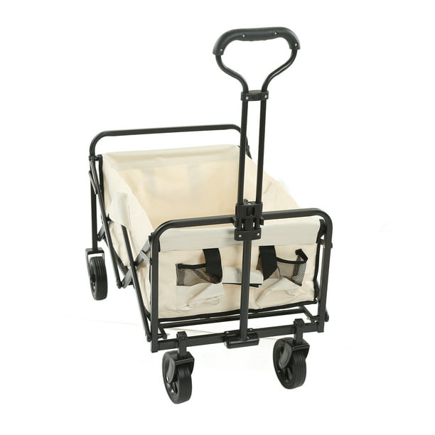 ASN Carrito plegable con ruedas, carrito plegable para botas,  carrito de compras portátil de supermercado de 45 litros, cajas de viaje  para acampar, con varillas y ruedas telescópicas (color rosado) 