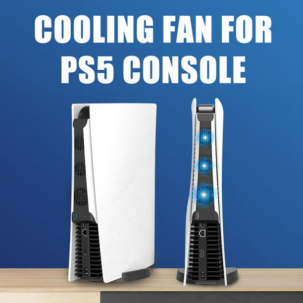 Accesorios del soporte de la consola Ps5 - Soporte de carga Ps5 Playstation  5 con ventilador de refrigeración para consola Playstation 5/ edición  digital