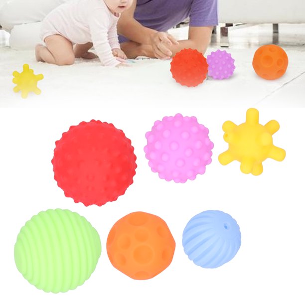 FANCY Baby 6 Pelotas sensoriales Bebe Juguetes Bebe 6 Meses