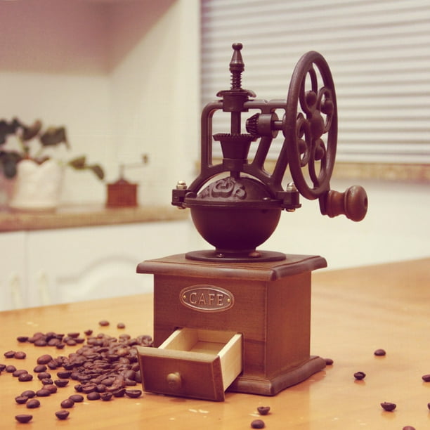 SILBERTHAL Molinillo de café manual, Moledora cafe manual regulable, 6  niveles de molido