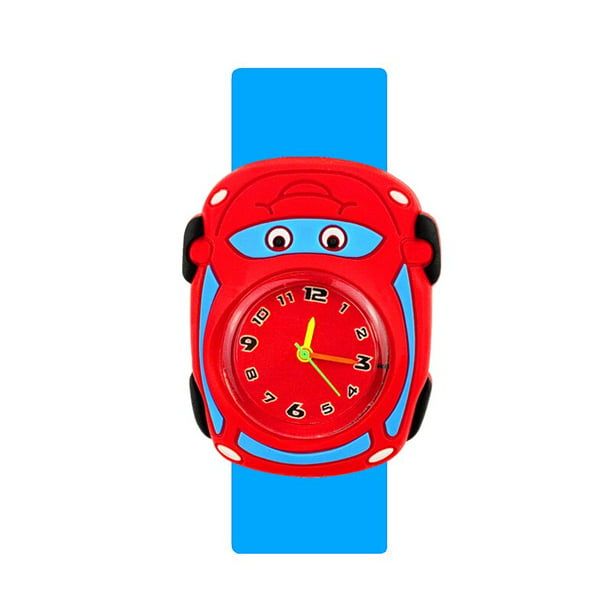 Reloj de coche de dibujos animados para niños, relojes de juguete para  niños, reloj para niñas y niños, pulsera para bebé, regalo, esfera de  avión, reloj para niños, reloj Infantil Gao Jinjia