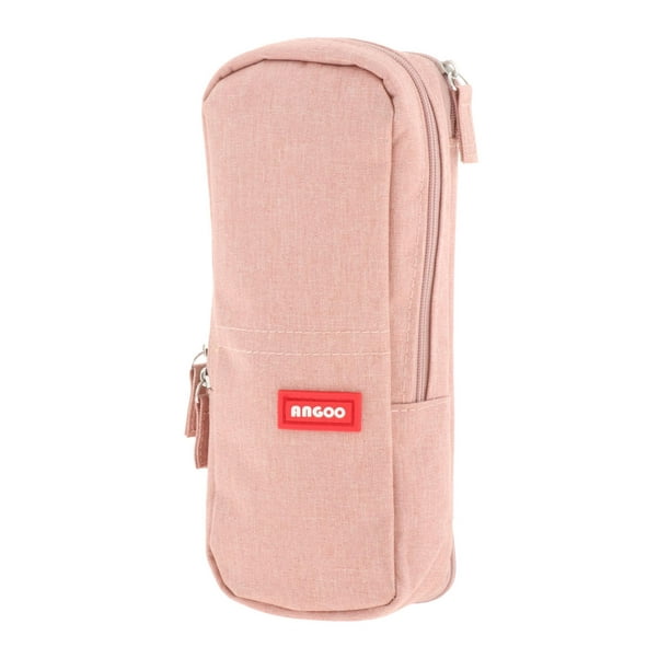 Estuche para lápices de poliéster para la universidad, soporte para  rotuladores, bolsa de papelería de oficina, organizador de almacenamiento,  bolsas Rosado DYNWAVEMX estuche