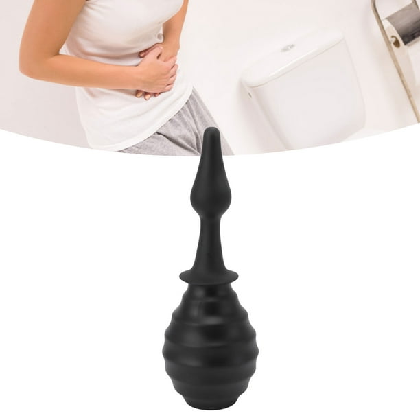 Ducha anal para mujeres y hombres 300 ml Limpiador de vagina de silicona  Bombilla de enema para limpieza de colon Estilo 3