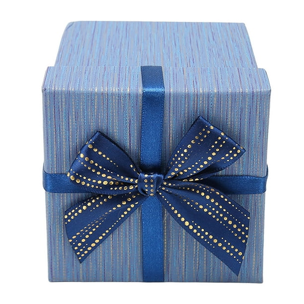 Cajas pequeñas para regalos, caja de regalo de 4 piezas con pequeñas cajas  de papel de regalo, pequeñas cajas de regalo con tapas, diseño de próxima  generación