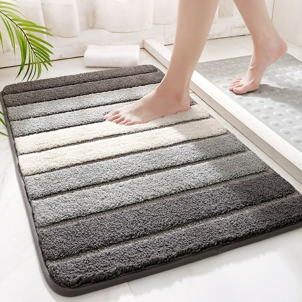 Alfombrilla de baño antideslizante, alfombra de baño extrasuave