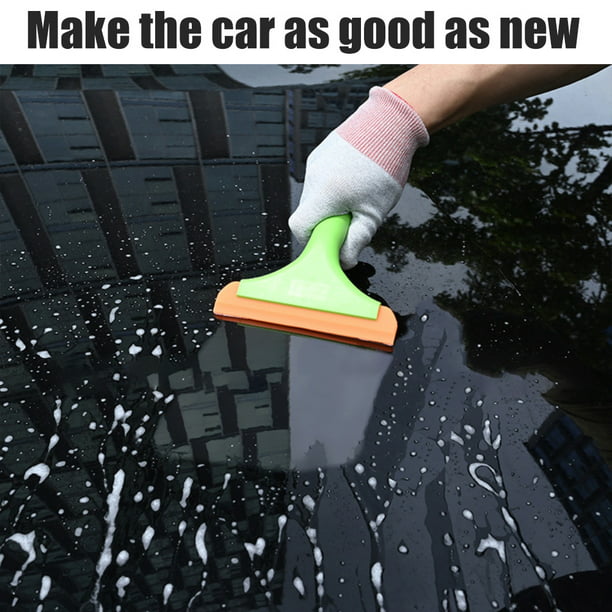 Escobilla de ducha para puertas de vidrio de ducha, limpiacristales de  goma, escobilla de goma para limpiar parabrisas de automóvil