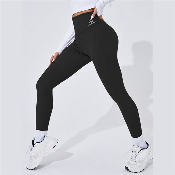 Mallas deportivas de cintura alta para mujer, pantalones de Yoga