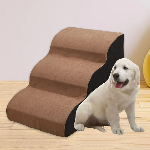 Cómodas escaleras para perros de 3 escalones, con cubierta extraíble Rampa  para perros Escalera Sofá Yinane Escalera de escaleras para gatos