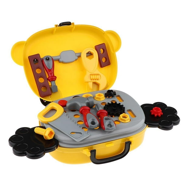 Caja de herramientas Juguete Montessori Juguete educativo Juego de  herramientas para pequeños con caja de herramientas para pequeños perfke  caja de herramientas cajas de juguetes