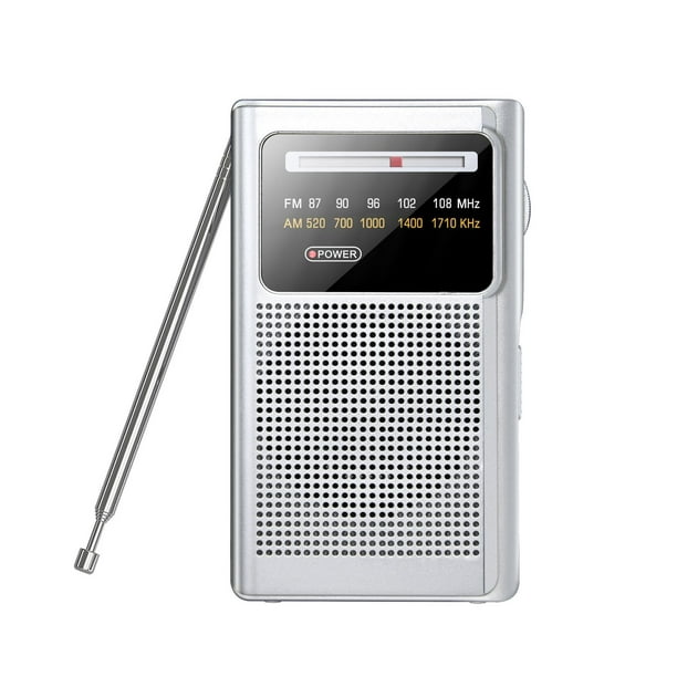  Radio personal AM FM portátil con excelente recepción
