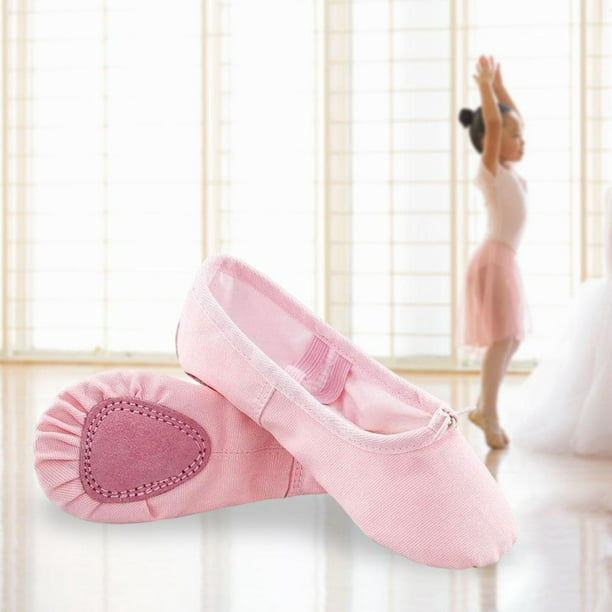 Zapatillas de ballet para niñas, zapatillas de ballet, zapatillas de baile  de yoga para , grandes, mujeres, , damas Pink_39 Salvador ballet pointe  zapato de las mujeres niña