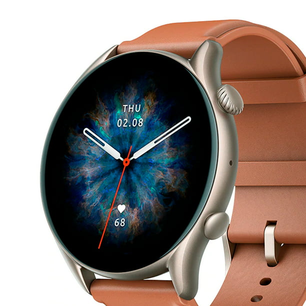 Reloj Inteligente Smartwatch Amazfit Gtr 3 Pro Marron Pantalla