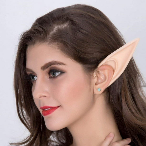 Orejas de elfo para Halloween Cosplay, orejas de Hada de elfo
