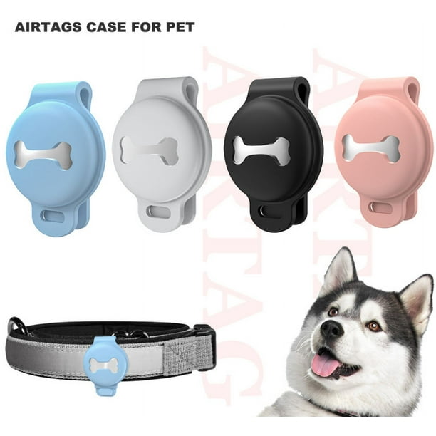 Airtag - Soporte para collar de perro, funda protectora Airtag