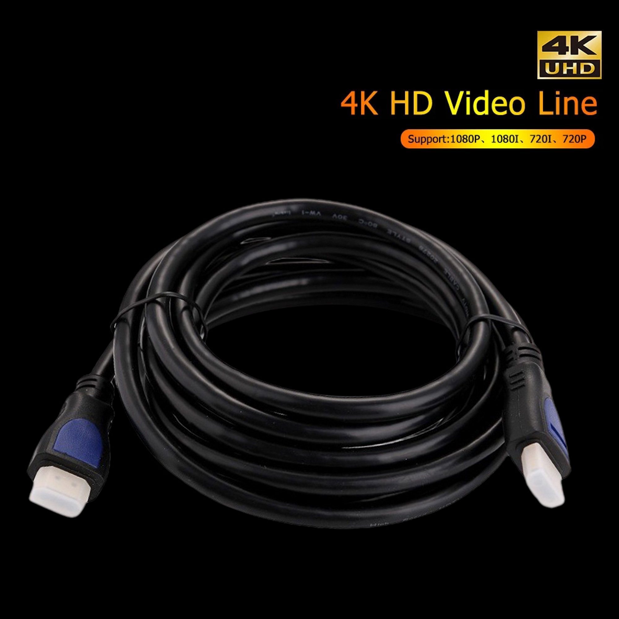 Cable HDMI 3 Mt HD4K Generico transmisión de audio y video de alta calidad, Cable HDMI 3 Mt HD4K Generico