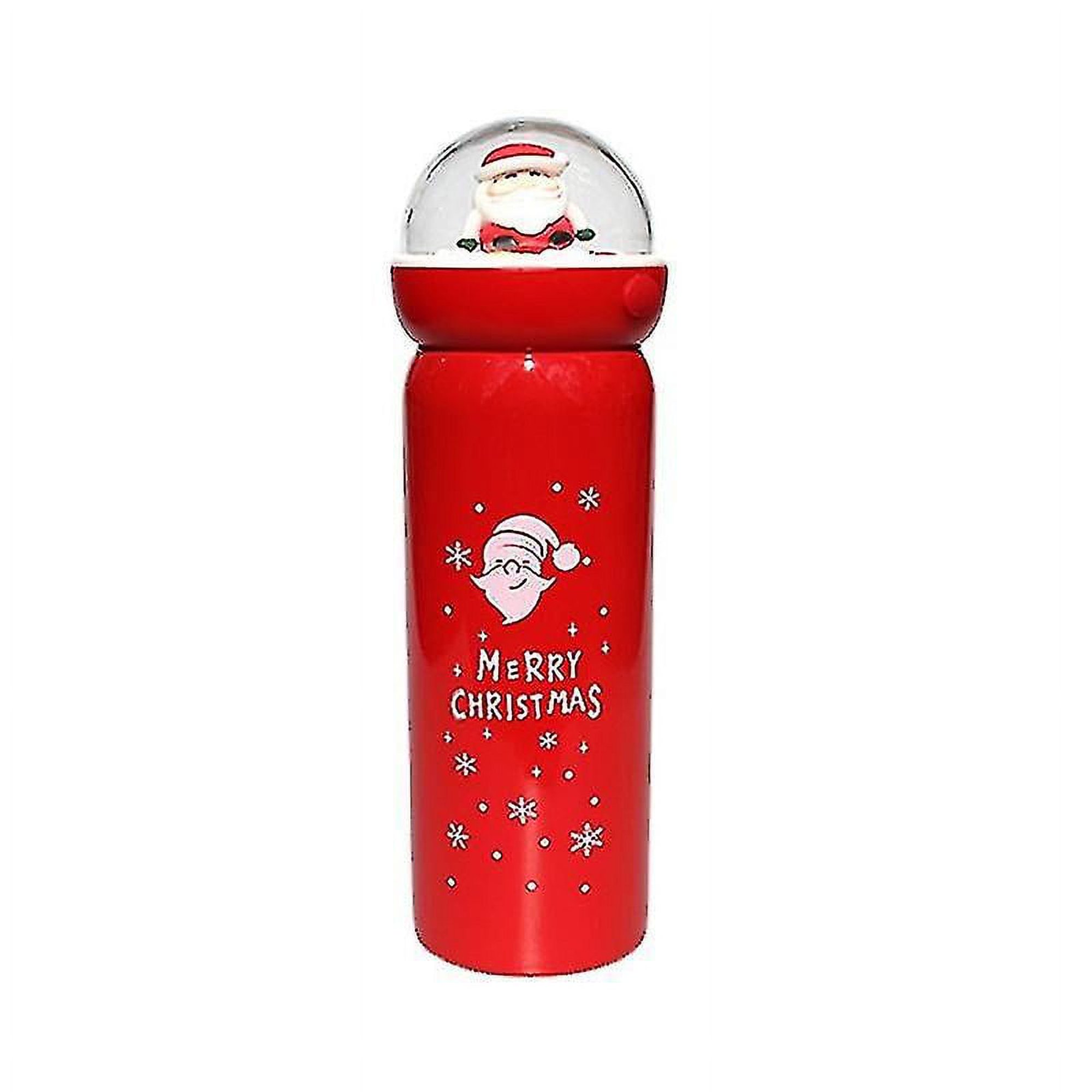 Mr. Christmas Tazas apilables de Papá Noel, tamaño único, rojo, 85119, 12 oz