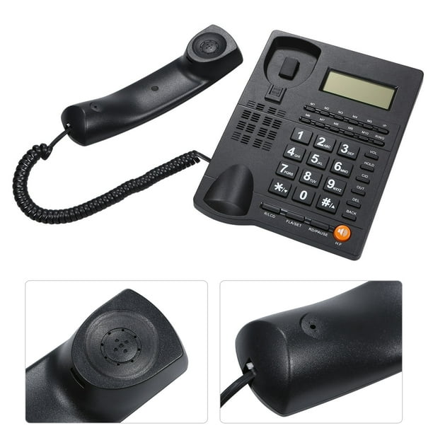 Teléfono de sobremesa Teléfono fijo, Accesorios de computadora Periféricos  O 6400 Oficina de Negocios Teléfono Identificación de Llamadas HandsLalls