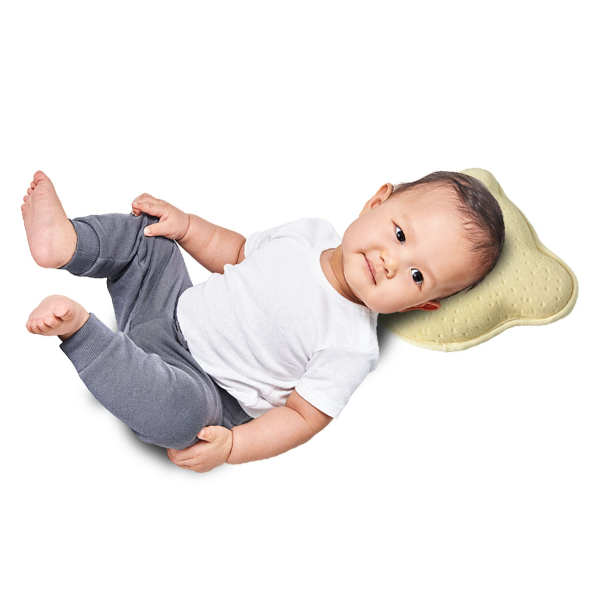 Almohada para dormir para recién nacidos, funda de almohada extraíble,  cómoda almohada infantil, almohada suave del bebé Baoblaze almohada para  dormir