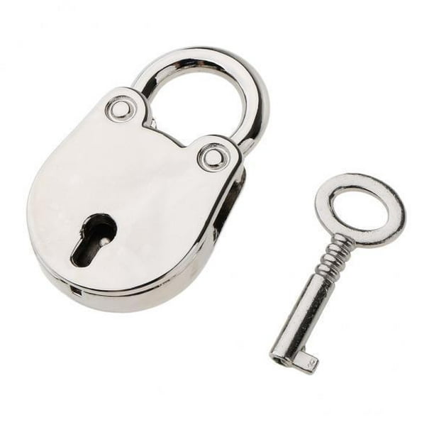 Mini Candados para diario personal, con llave y cerradura