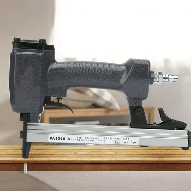 WISEUP-pistola de clavos neumática, clavadora de aire para muebles