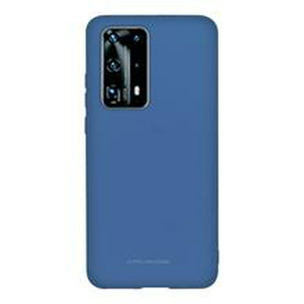 Funda Molan Cano Para Huawei Mate 20 Lite Silicon Suave Color Azul
