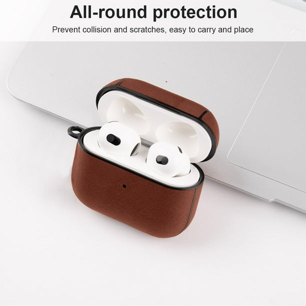 Airpods Funda de 3ª Generación Funda Protectora de Cuero Regalo