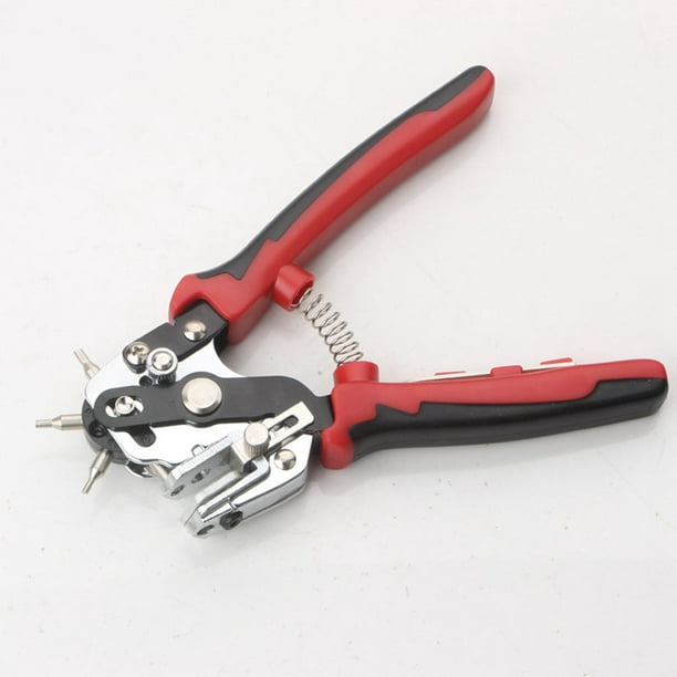 Junta de herramienta perforadora de orificio de cuero cortador hueco  perforador de orificio de cinturón para correas, cinturones