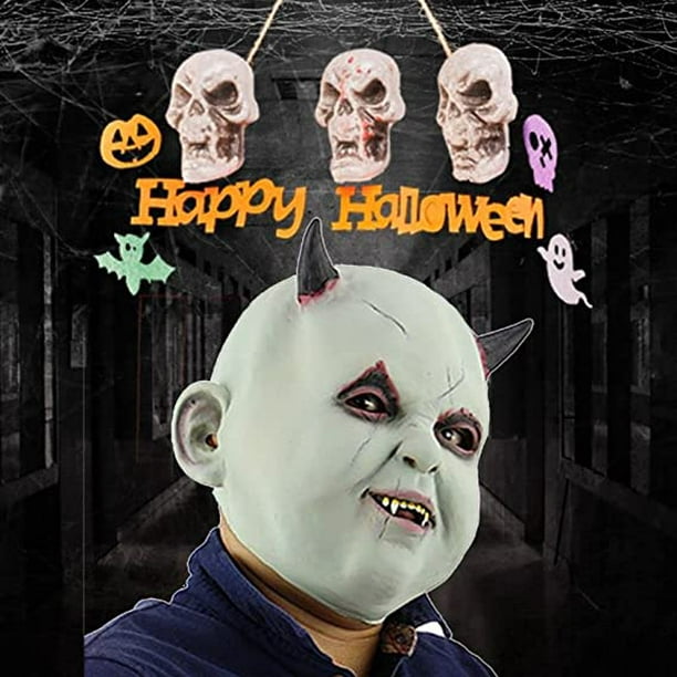 Chico adulto Scream 6 máscara disfraz fantasma cara calavera Cosplay Horror  Demon Killer capa negra Halloween Carvinal fiesta Robe Props xuanjing  unisex