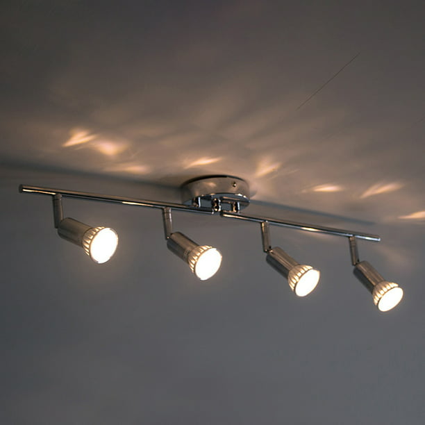 Luces LED de techo de 2, 3, 4 vías, focos de techo blanca de 36 W,  iluminación de astigmatismo, lámpara de techo de hierro para tienda, tienda  de