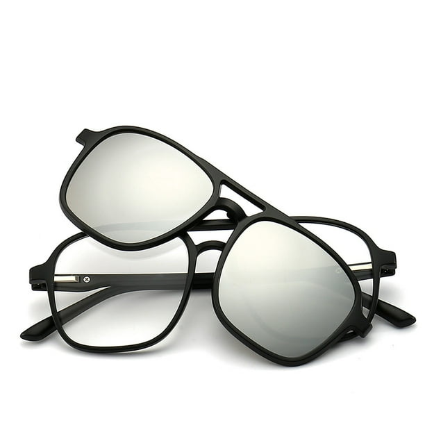 Gafas de sol Unisex, lentes de conducción nocturna, espejo