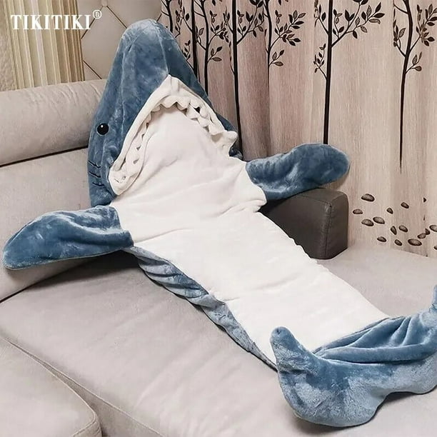 Pijama de tiburón Sudadera con capucha para niño adulto pijama de Halloween  Tiburón portátil Manta de traje - China Manta y mantas precio