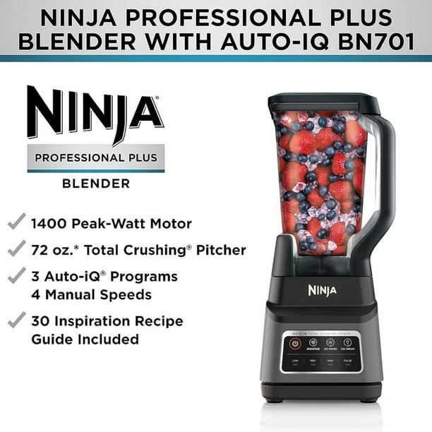 Las mejores ofertas en Ninja 1200-1499 W 3 velocidades Licuadoras
