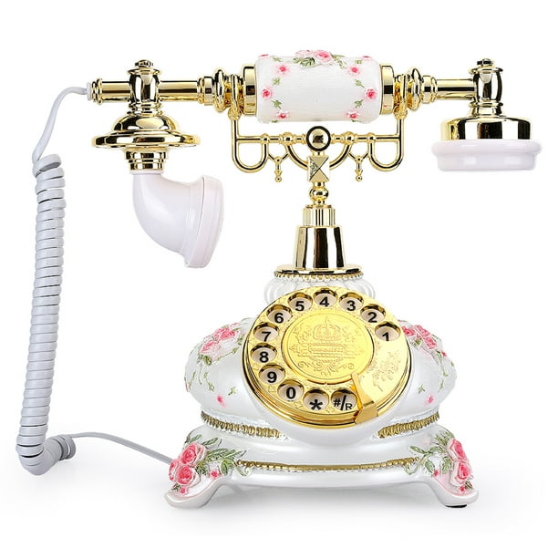 Telefono Antiguo Telpal Teléfono De Escritorio Retro De Una