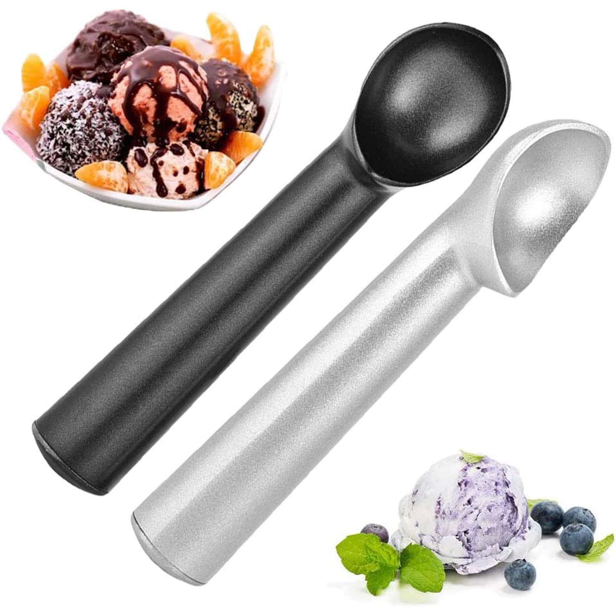 Cuchara Para Servir Helado En Aluminio