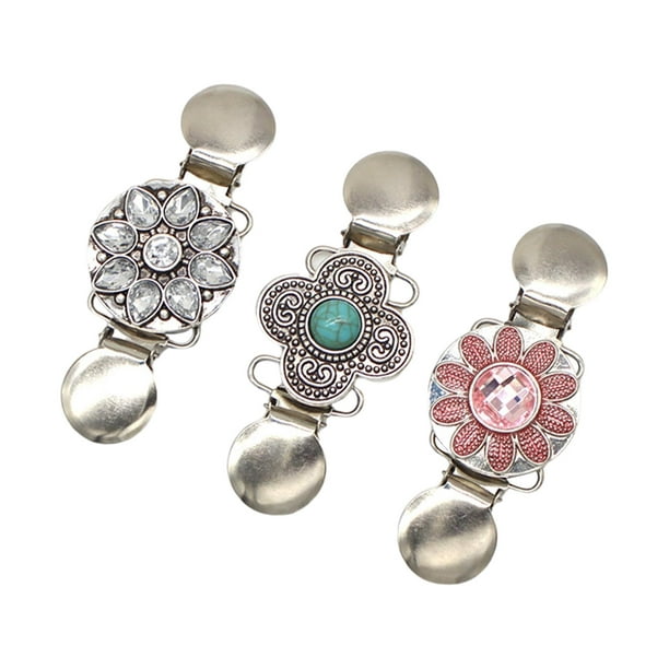 Oferta 12 Piezas Broche de Perla de Imitación Pin de Mujer Suéter Chal Broches  para Ropa Mujer de Seguridad de Perla de Imitación