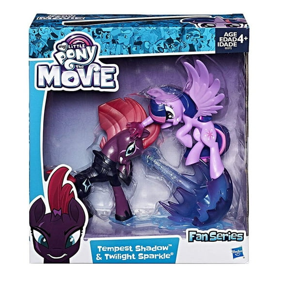 hasbro my little pony the movie tempest shadow twilight sparkle action figures collectible ornament model cute dolls kids gift gong bohan led