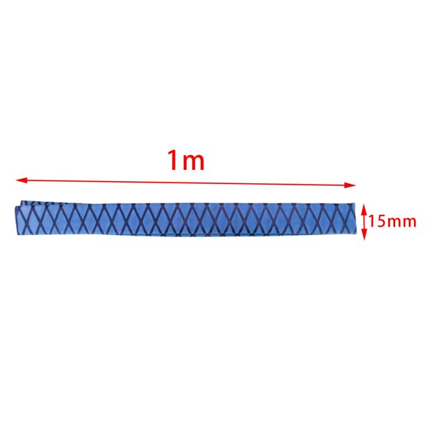 Empuñadura de tubo termorretráctil, aislamiento eléctrico, 15mm, 35mm de  diámetro, antideslizante, manga 3:1, envoltura de varilla termorretráctil, tubo  termorretráctil Azul 15mm Sharpla Tubo termoretráctil