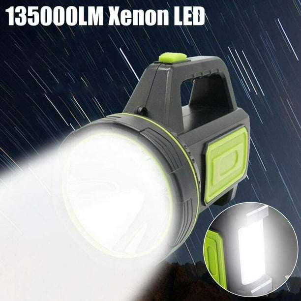 Linterna LED ultra potente USB 135000 lúmenes 6000mah con luz
