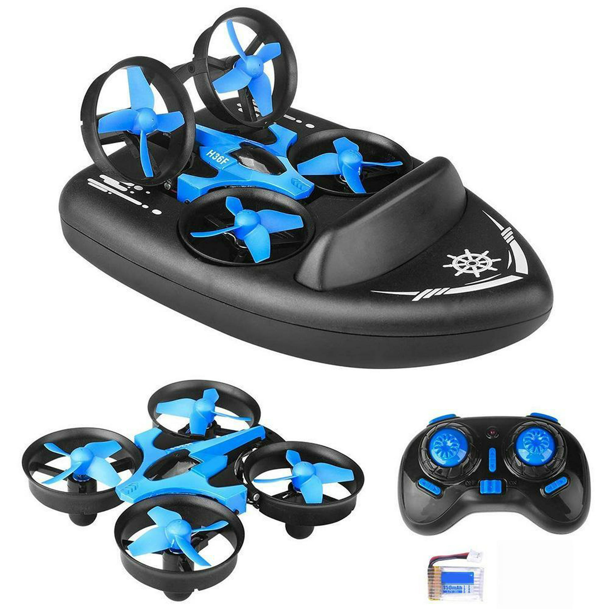 tech rc Mini Drone Fácil de Volar con Dos Baterías Función de  Despegue/Aterrizaje de un Botón, Modo sin Cabeza Protectores 3D Flip 360 °  Buen regalo para Niños y Principiantes : .es
