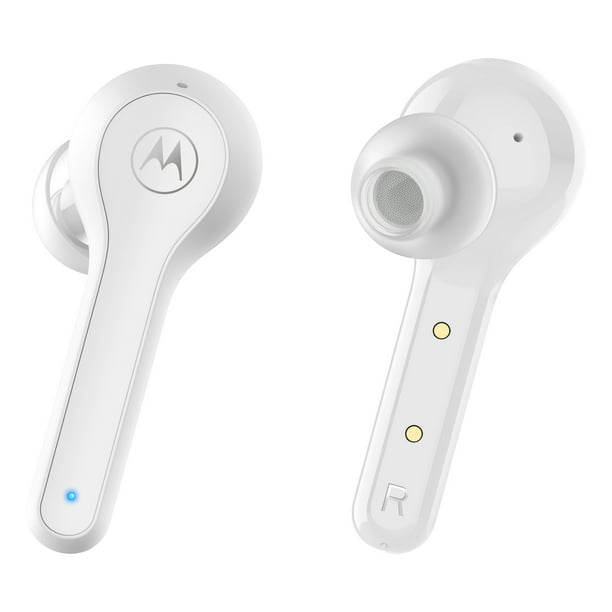 Audífonos Inalámbricos Tws Motorola Con Bluetooth Color Blanco