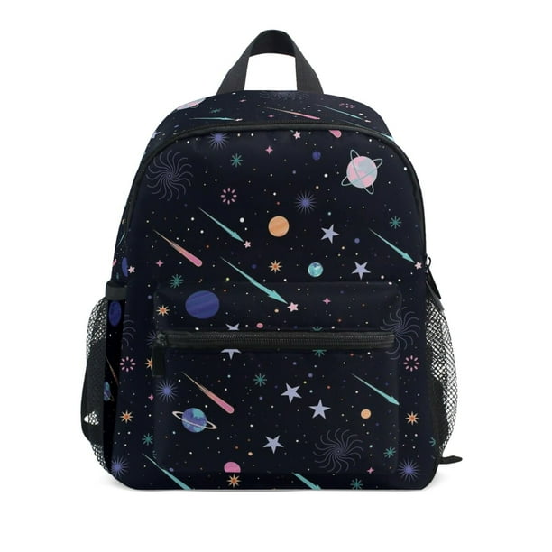 Mochila con estampado de planetas en 3D para ni os morral de